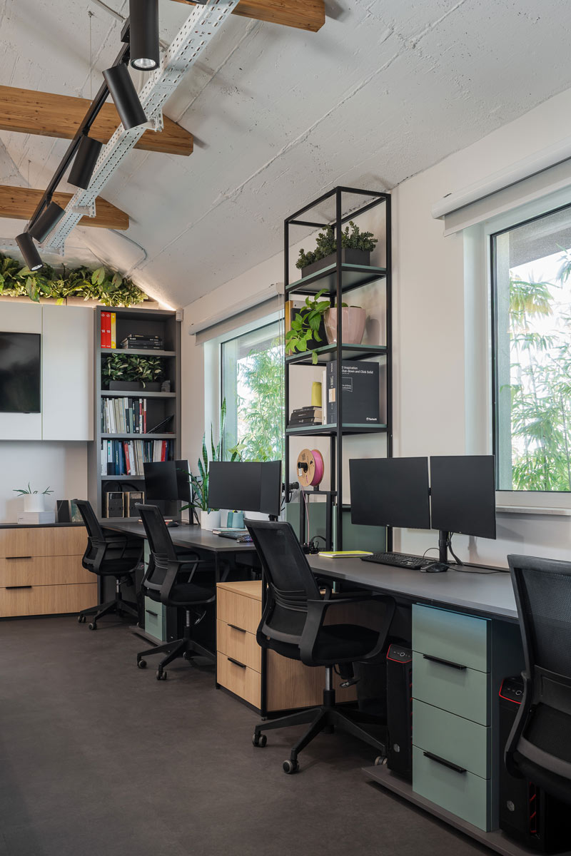 Projekat Studio 315, NRA Atelier, enterijer kancelarijskog prostora / foto: Miloš Martinović