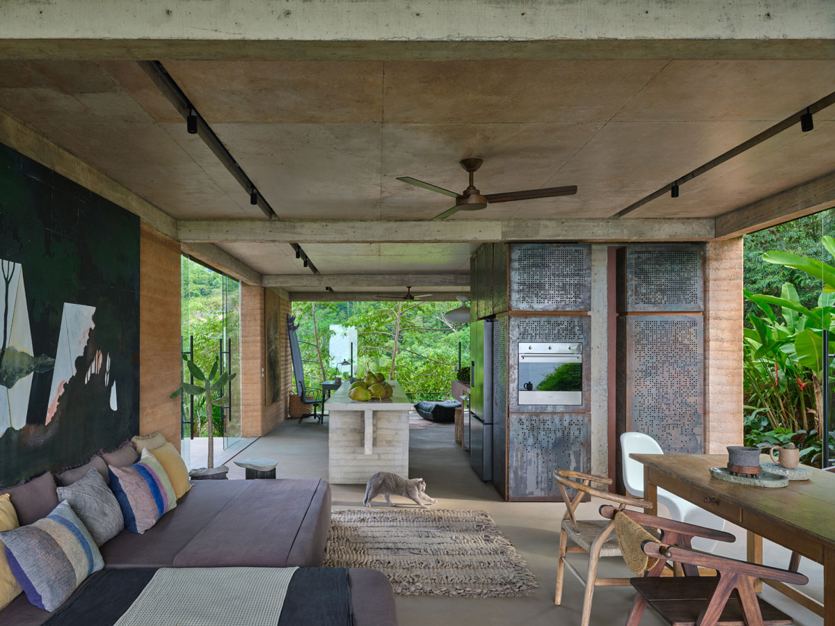 projekat: Formafatal - Studio House, enterijer dnevne sobe i trpezarije / foto: BoysPlayNice